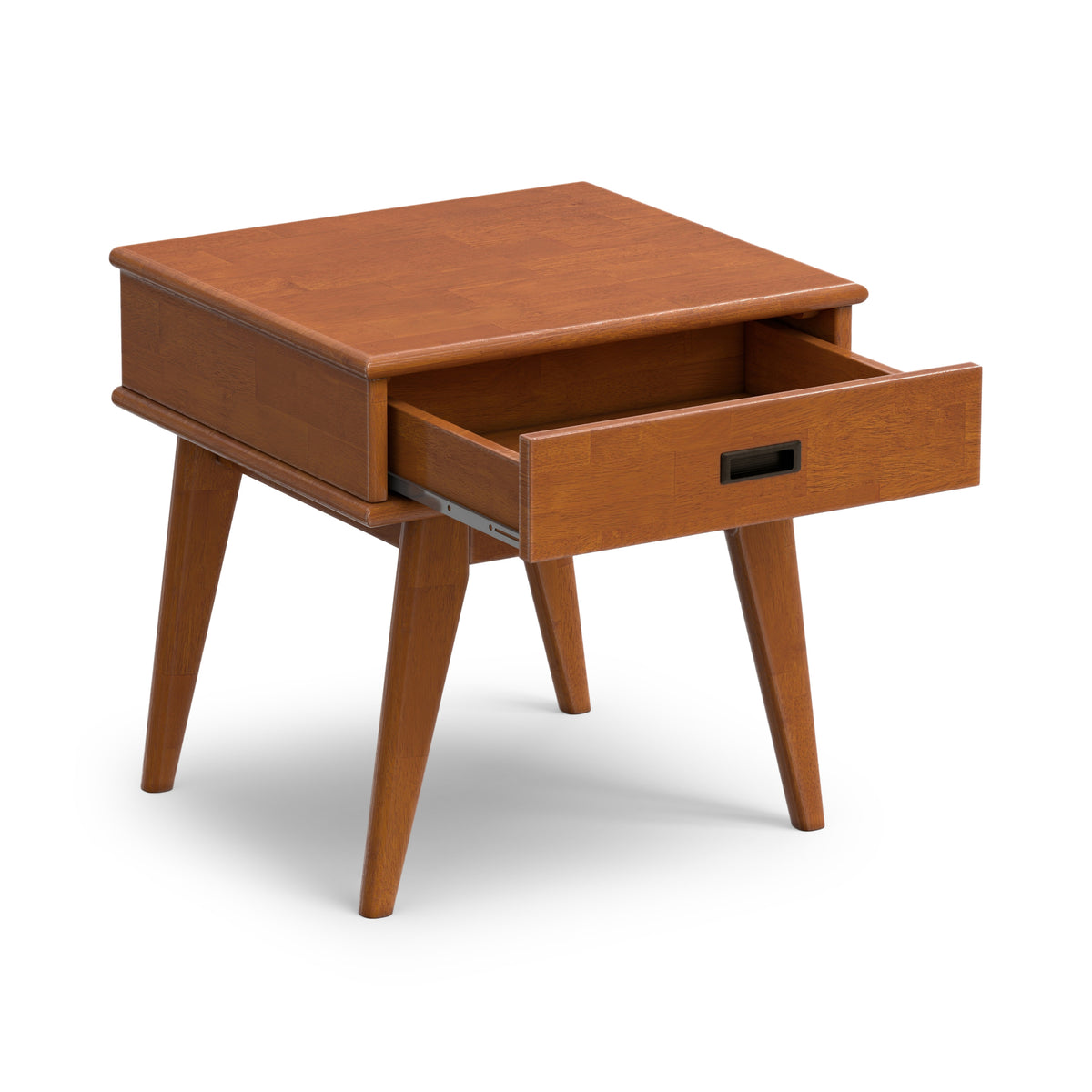 Teak Brown | Draper Mid Century End Table