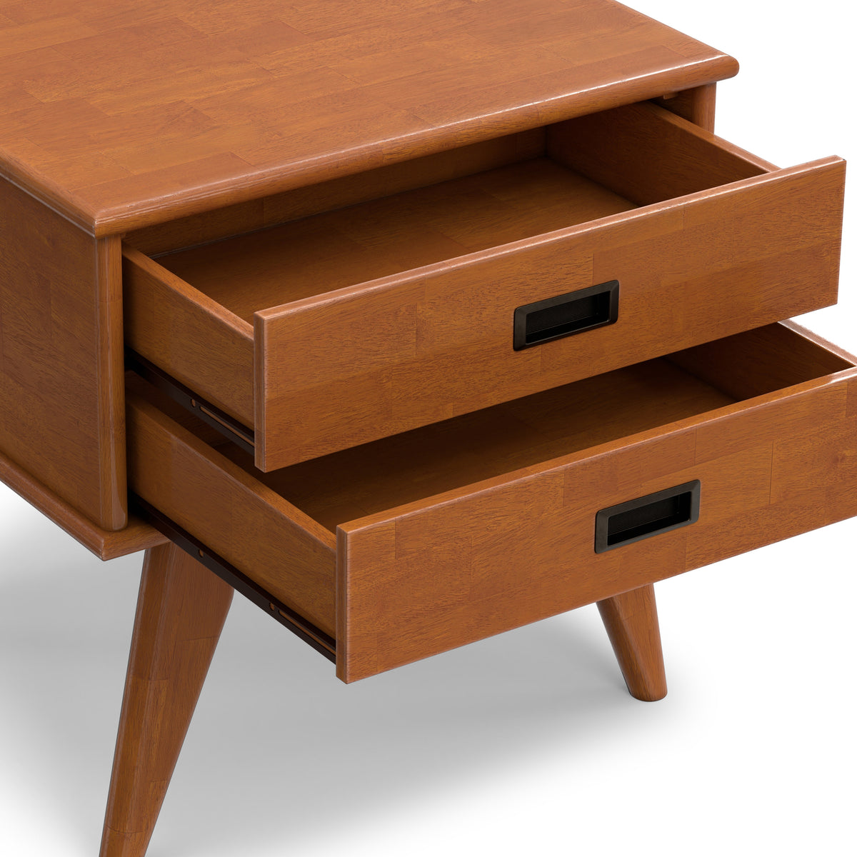 Teak Brown | Draper Mid Century Side Table
