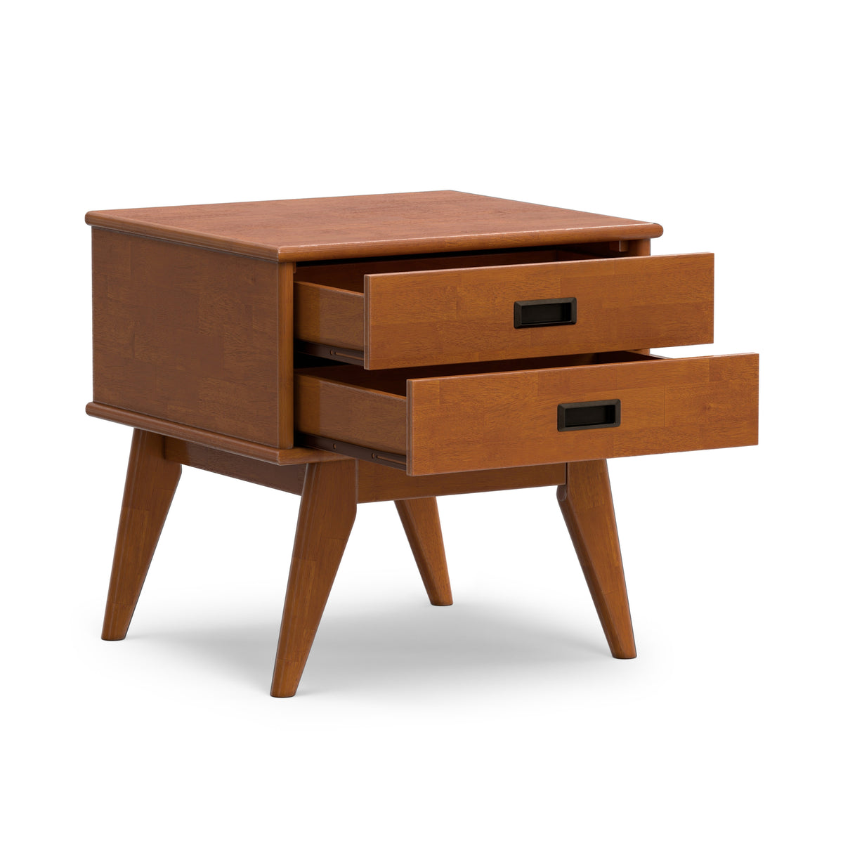 Teak Brown | Draper Mid Century Side Table