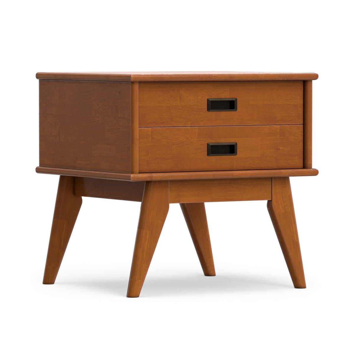 Teak Brown | Draper Mid Century Side Table