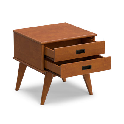 Teak Brown | Draper Mid Century Side Table