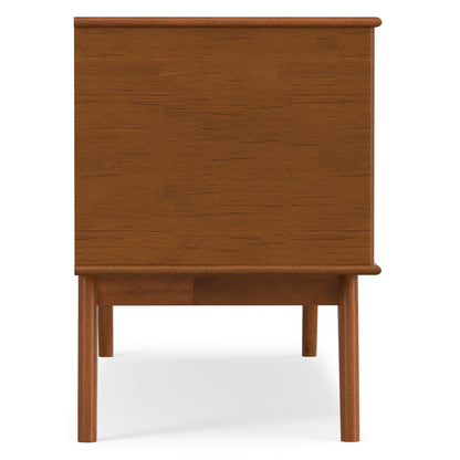 Teak Brown | Draper Mid Century Low TV Stand