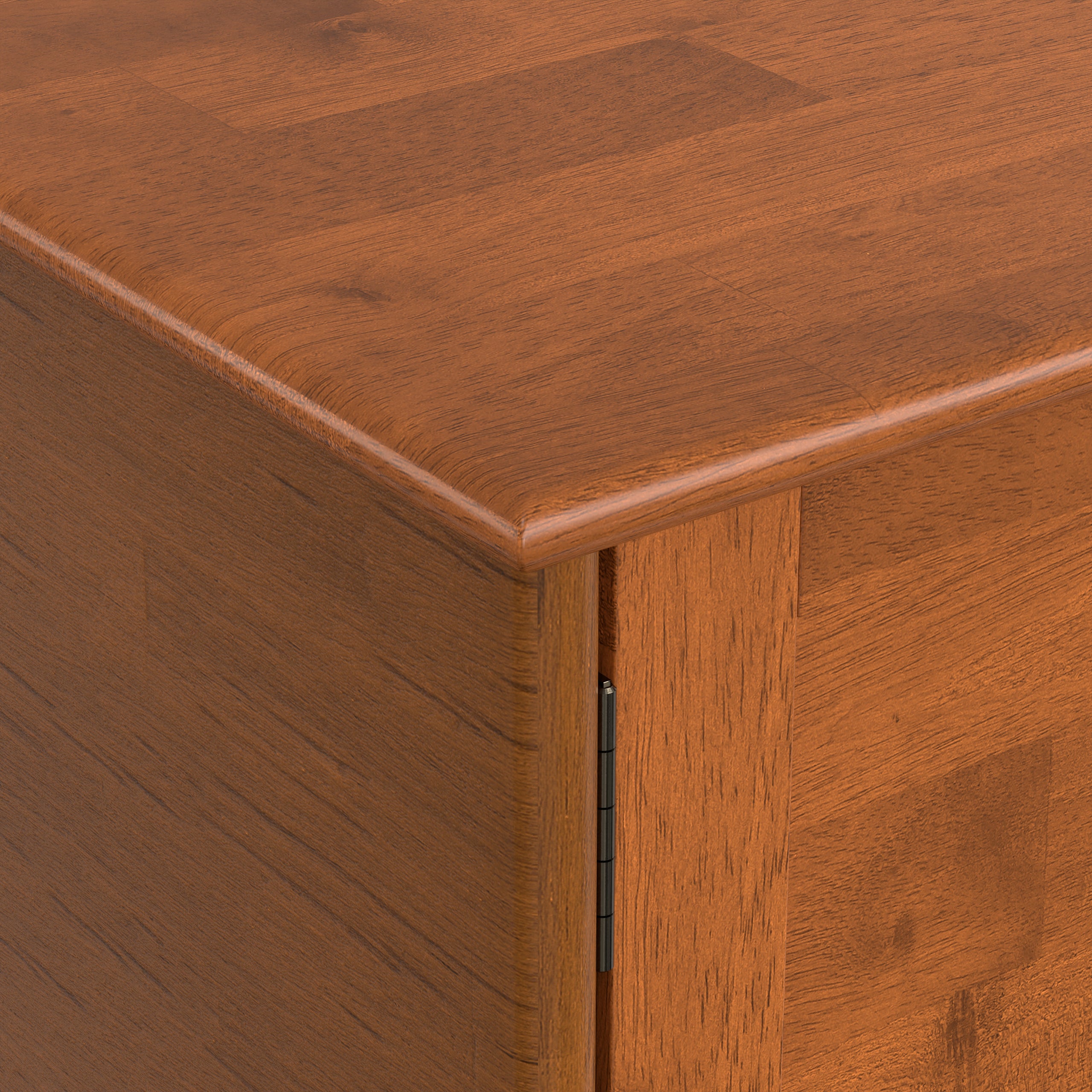 Teak Brown | Draper Mid Century Low TV Stand