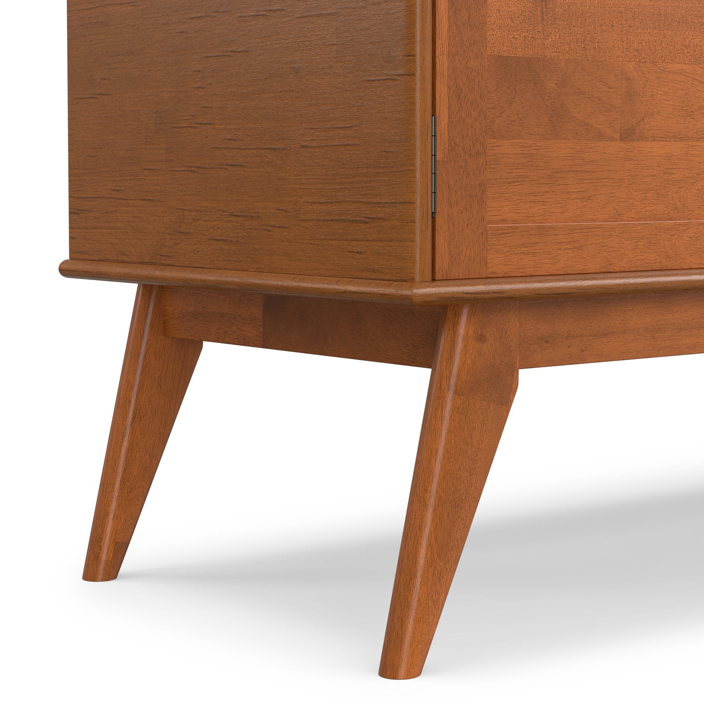 Teak Brown | Draper Mid Century Low TV Stand