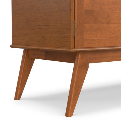Teak Brown | Draper Mid Century Low TV Stand