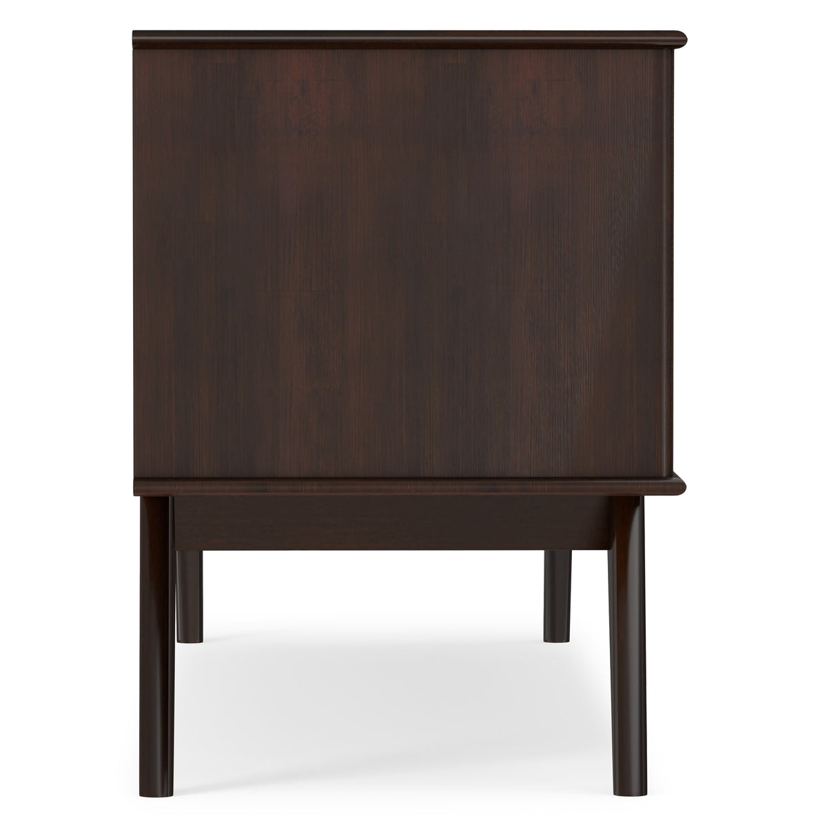 Medium Auburn Brown | Draper Mid Century Low TV Stand
