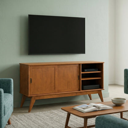 Teak Brown | Draper TV Stand