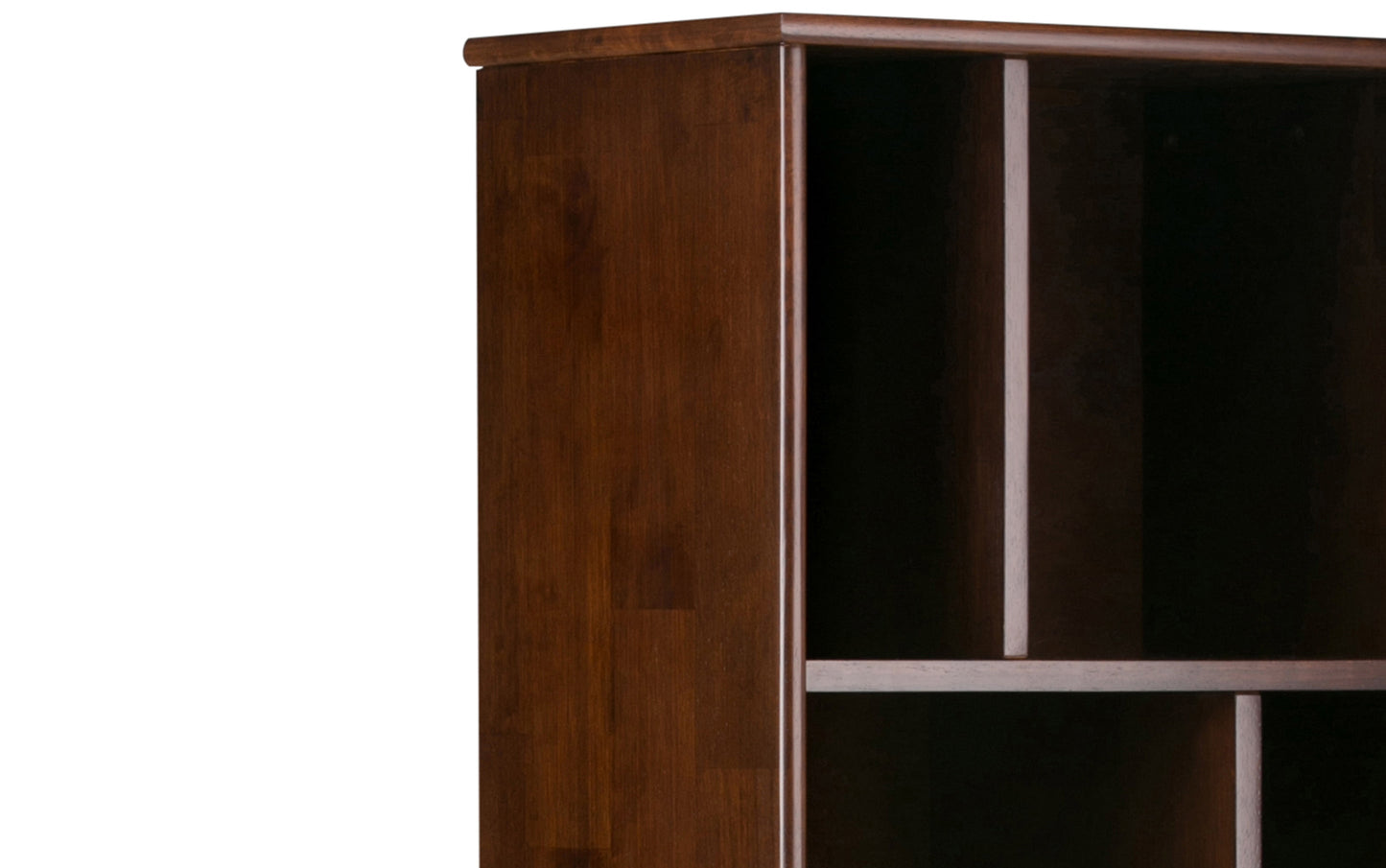 Medium Auburn Brown | Draper Bookcase