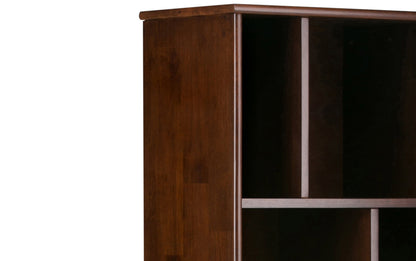 Medium Auburn Brown | Draper Bookcase
