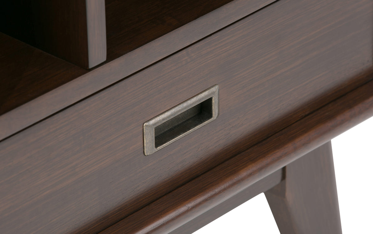 Medium Auburn Brown | Draper Bookcase