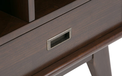 Medium Auburn Brown | Draper Bookcase