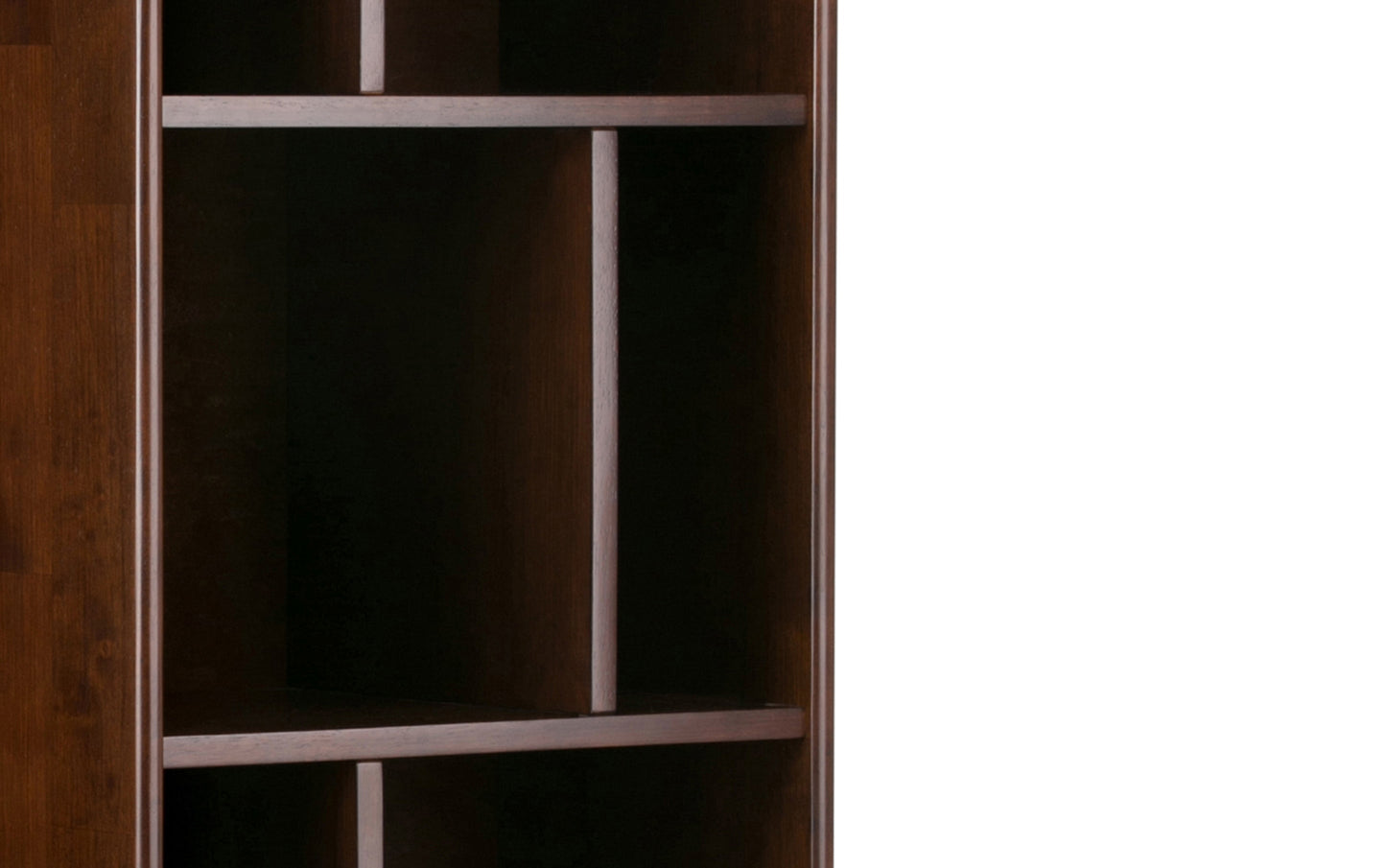 Medium Auburn Brown | Draper Bookcase
