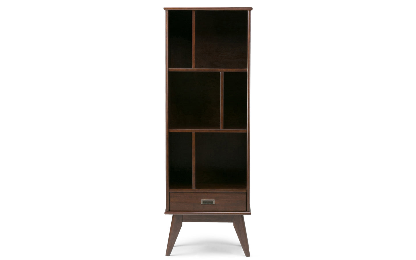 Medium Auburn Brown | Draper Bookcase