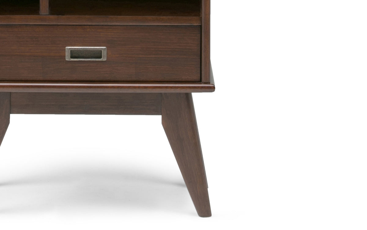 Medium Auburn Brown | Draper Bookcase