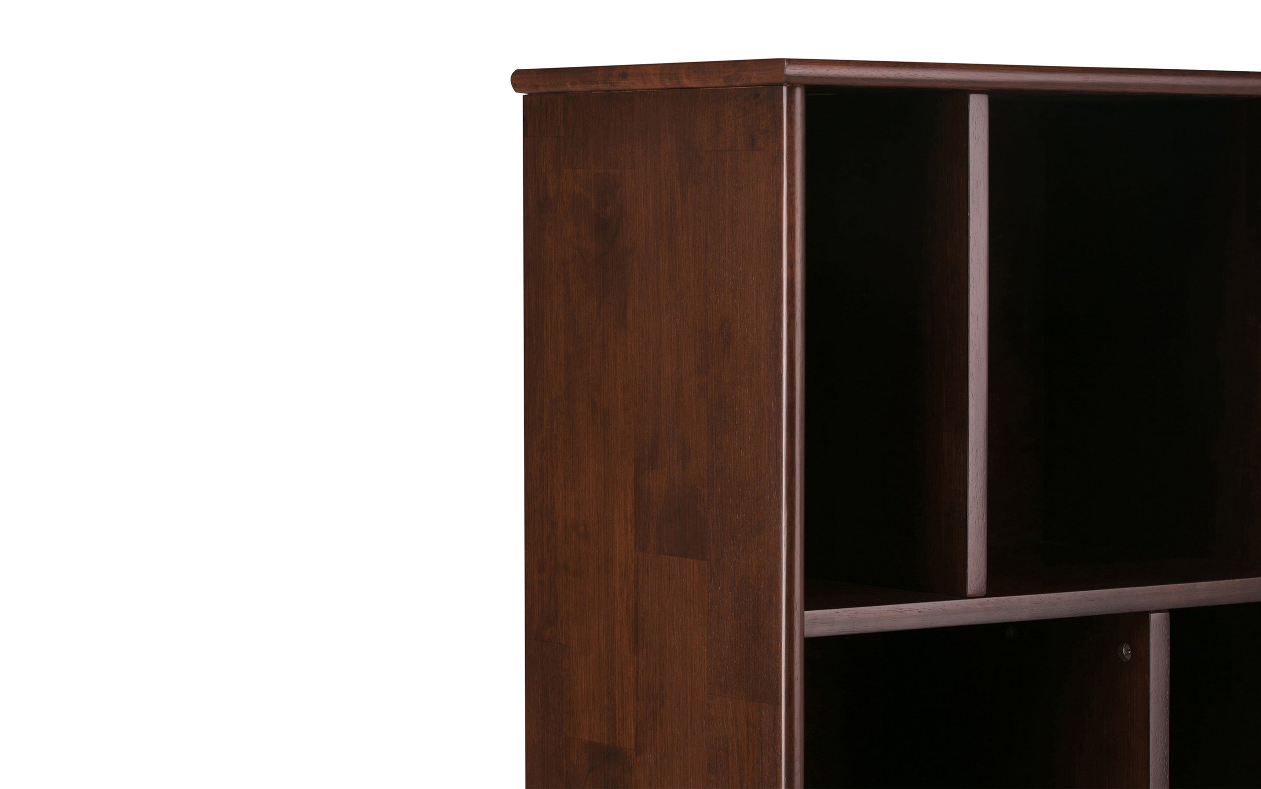 Medium Auburn Brown | Draper Bookcase