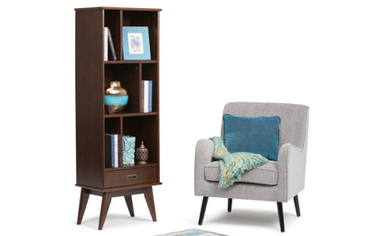 Medium Auburn Brown | Draper Bookcase
