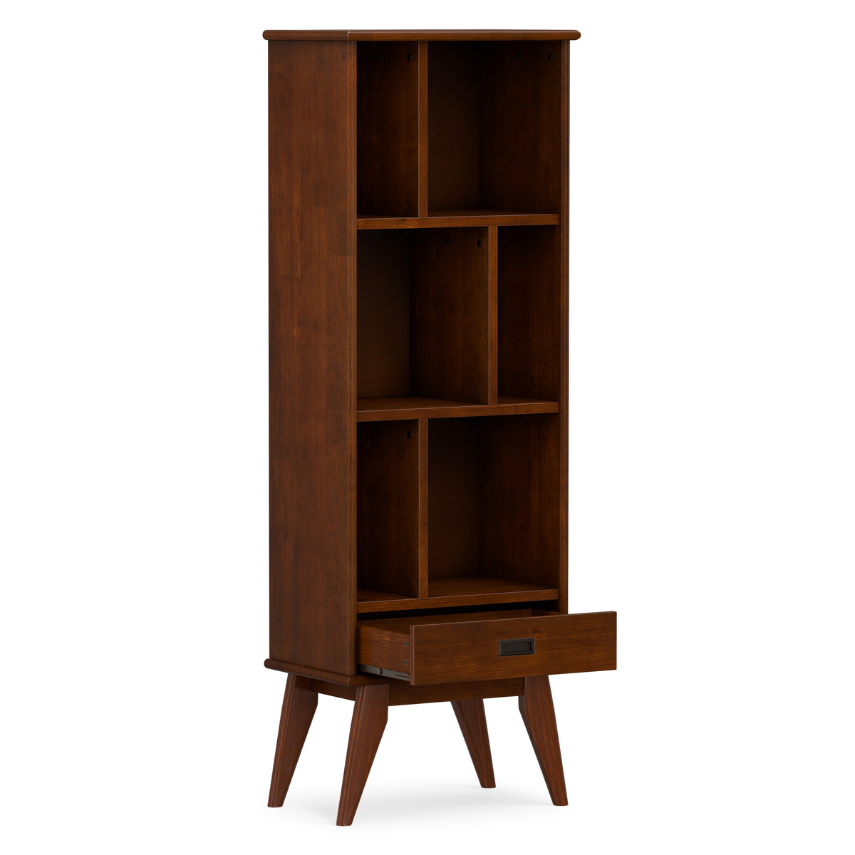 Medium Auburn Brown | Draper Bookcase