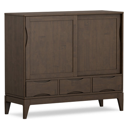Walnut Brown | Harper Medium Storage Cabinet