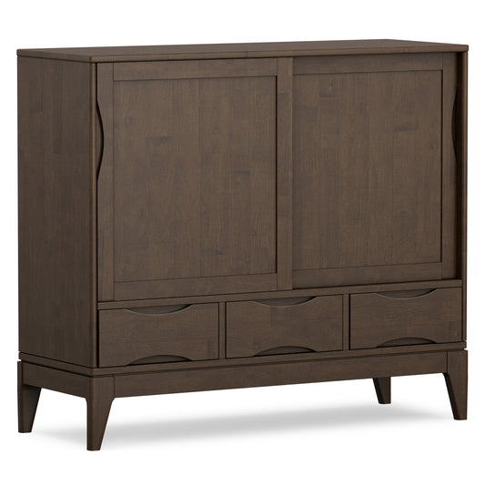 Walnut Brown | Harper Medium Storage Cabinet