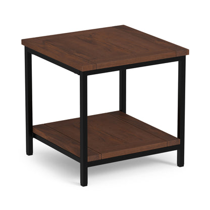 Dark Cognac Brown | Skyler End Table in Mango