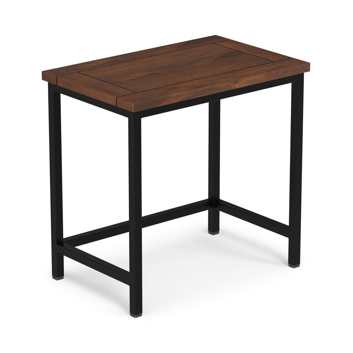 Dark Cognac Brown | Skyler 2 Pc Nesting Side Table in Mango
