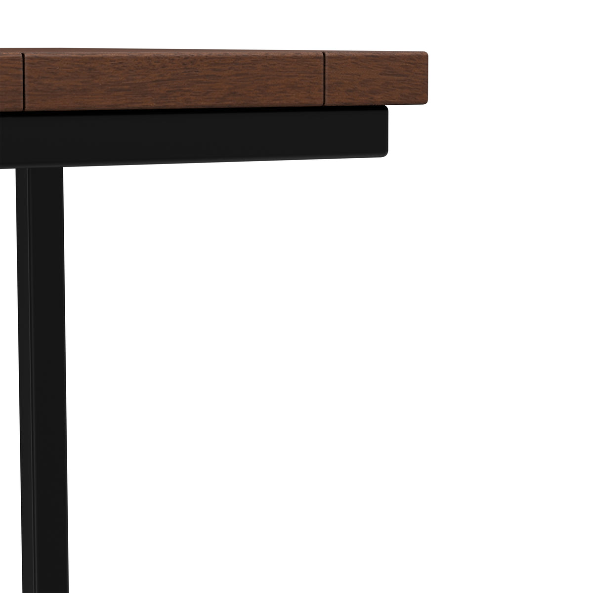 Dark Cognac Brown Black | Skyler C Side Table