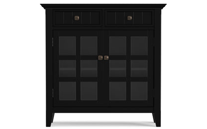 Black | Acadian 48-inch Storage Bench and 36-inch Cabinet