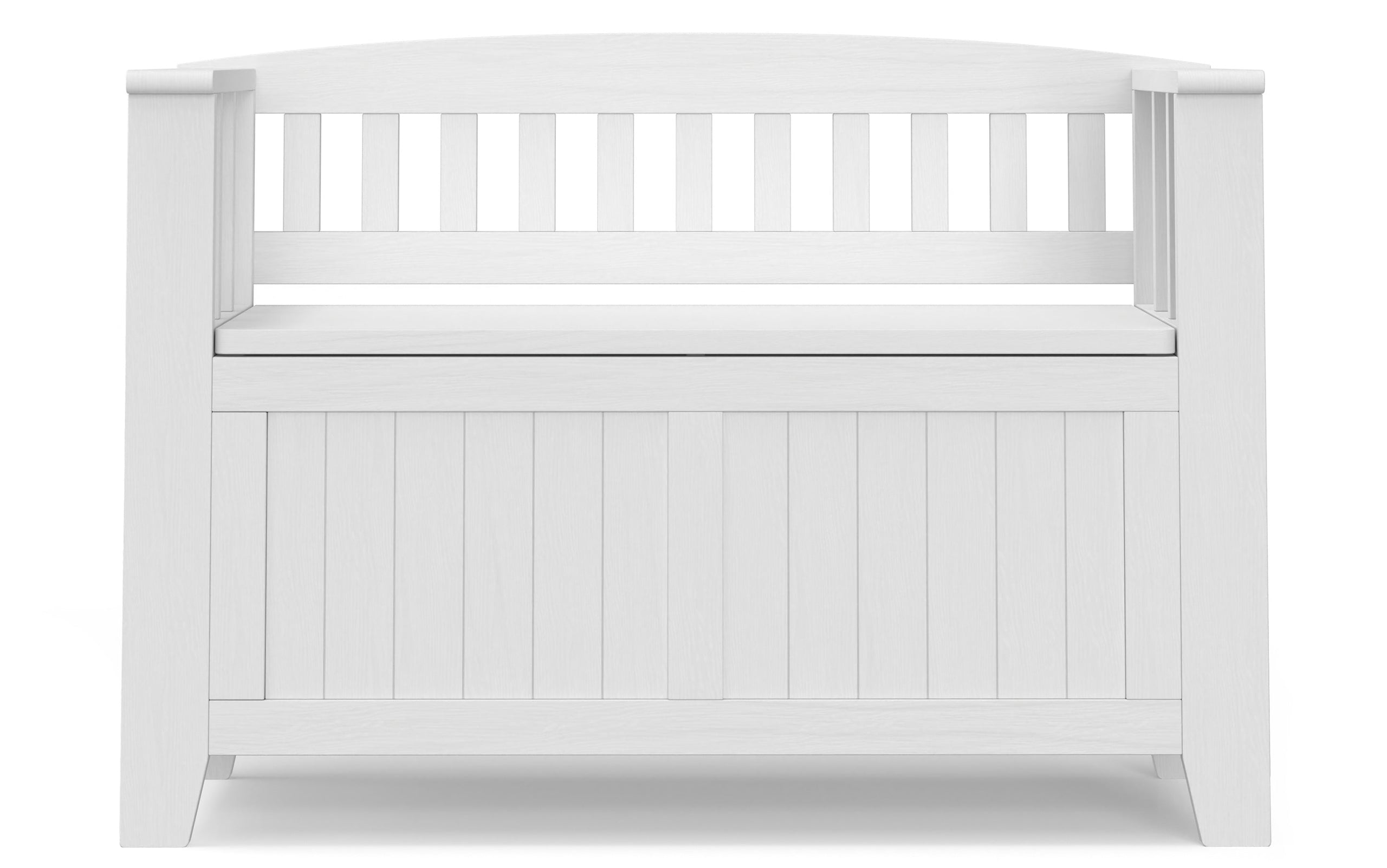 White | Acadian 36-inch Storage Bench and 36-inch Cabinet