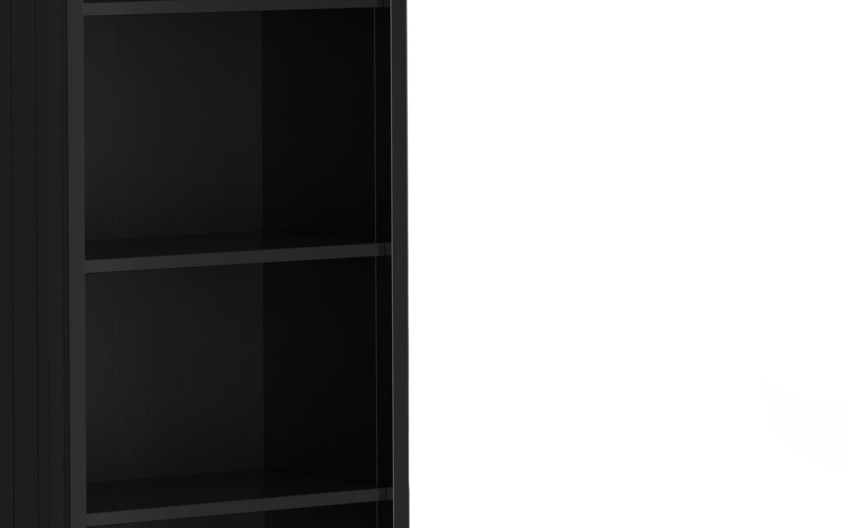 Acadian 53 inch Tall TV Stand with 26 inch 5 Shelf Bookcases (Set of 3)
