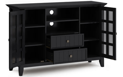 Acadian 53 inch Tall TV Stand with 26 inch 5 Shelf Bookcases (Set of 3)
