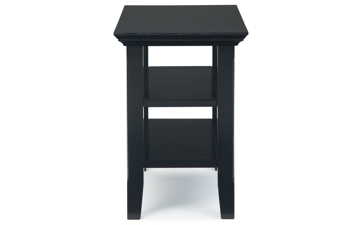 Black | Acadian 14 inch Narrow Side Table (Set of 2)