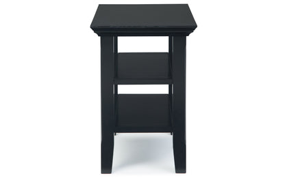 Black | Acadian 14 inch Narrow Side Table (Set of 2)