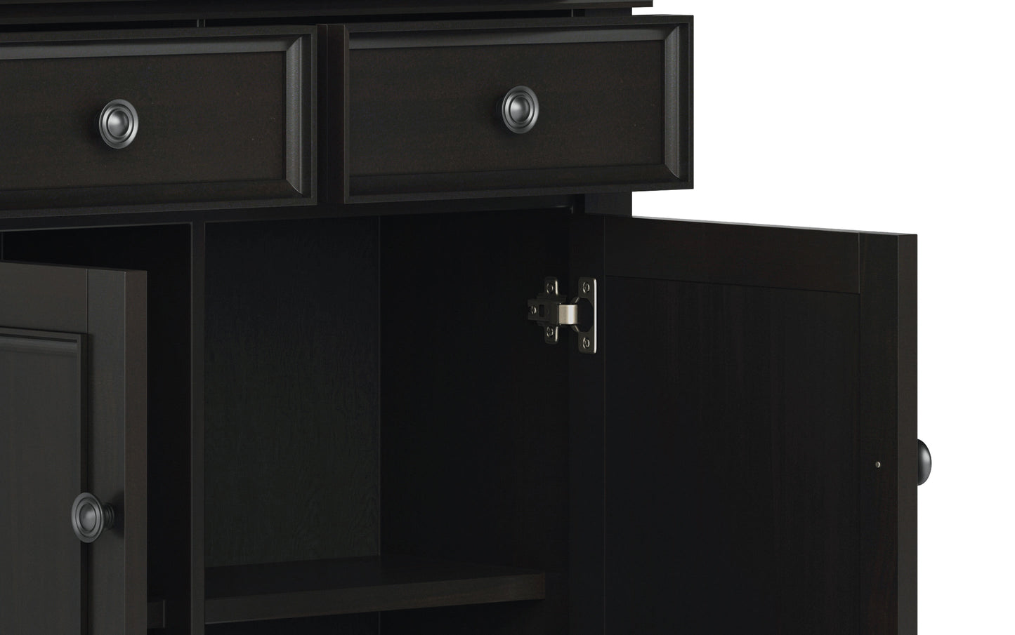 Amherst 36-inch Storage Bench and 36-inch Cabinet