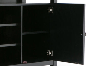 Amherst 54 inch TV Stand with 24 inch 5 Shelf Bookcases (Set of 3)