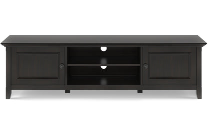 Amherst 72 inch Low TV Stand with 24 inch 5 Shelf Bookcases (Set of 3)