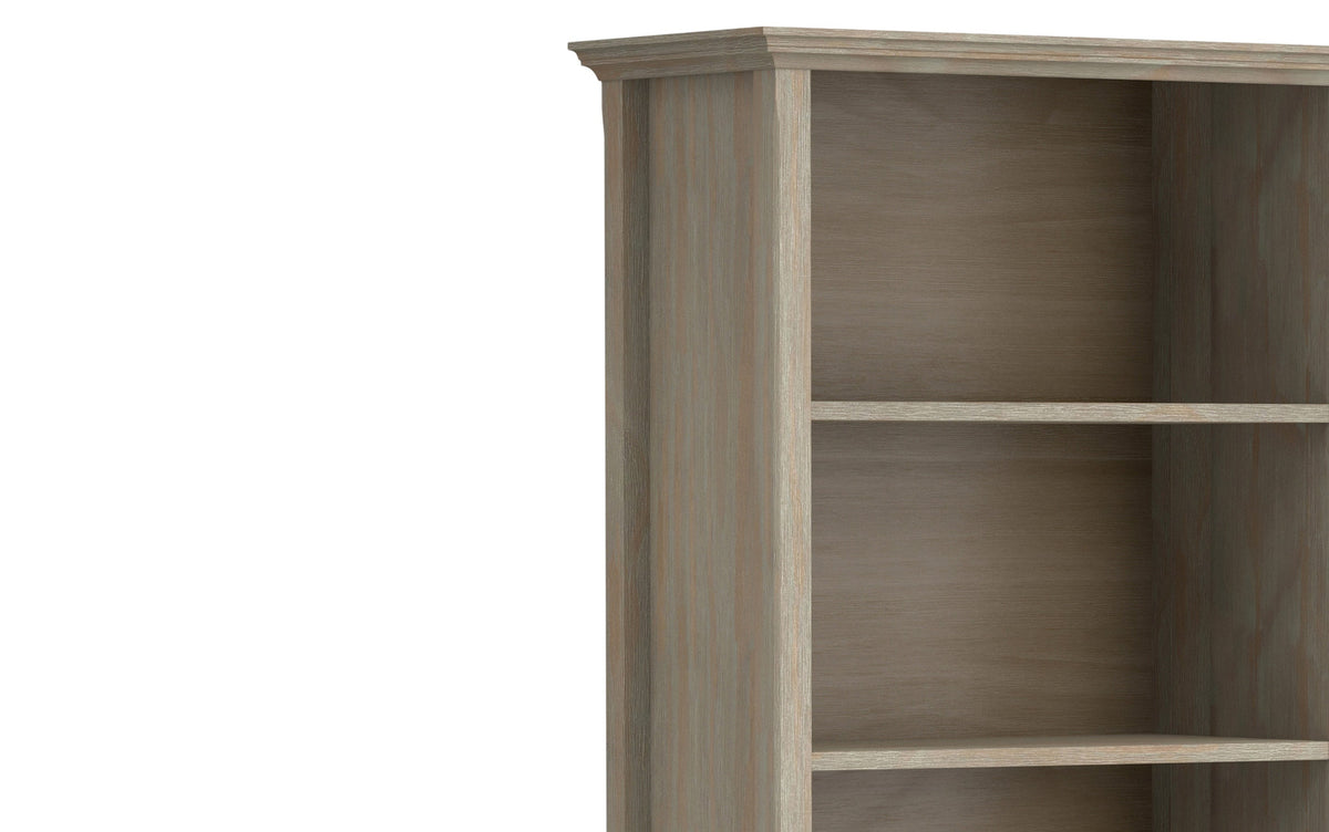 Distressed Grey | Amherst 54 inch Desk and 30 inch Bookcase (Set of 2)