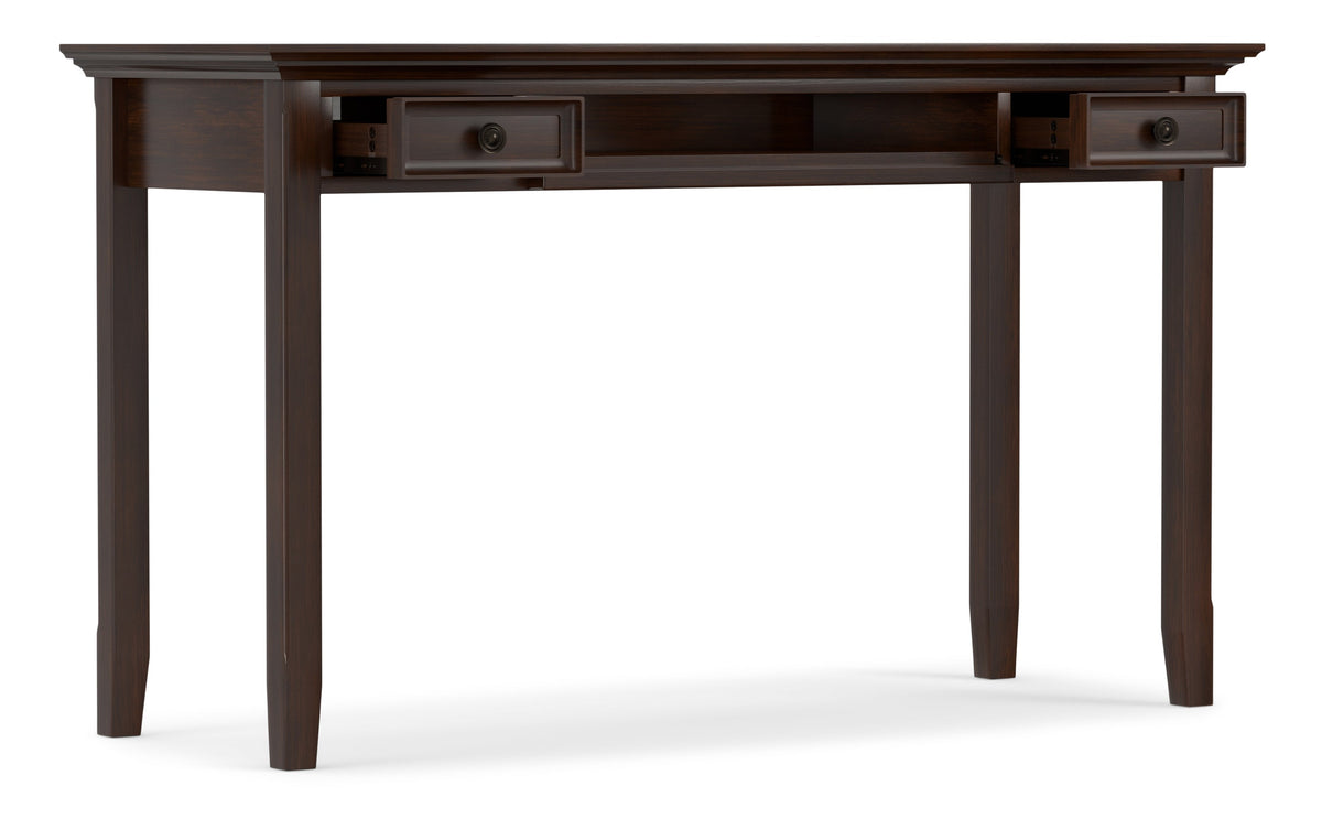 Russet Brown | Amherst 54 inch Desk and 30 inch Bookcase (Set of 2)