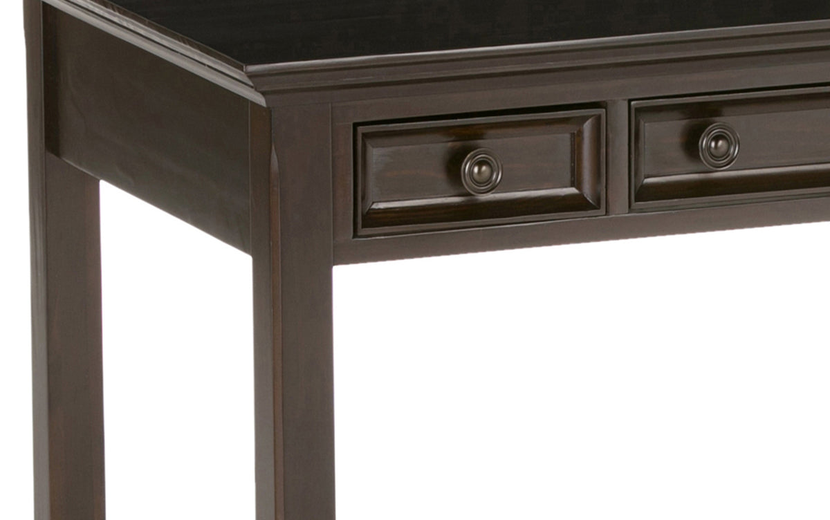 Hickory Brown | Amherst Solid Wood 54 inch Desk with 24 inch Bookcases (Set of 3)