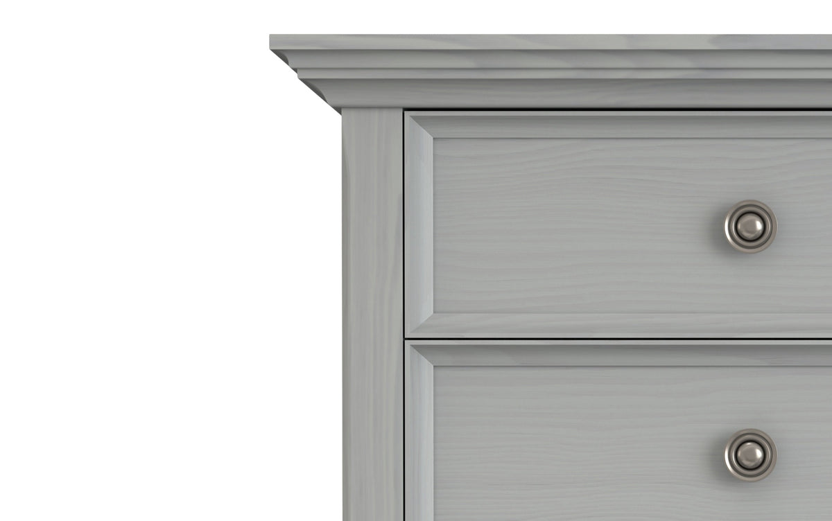 Fog Grey | Amherst 24 inch Bedside Table (Set of 2)