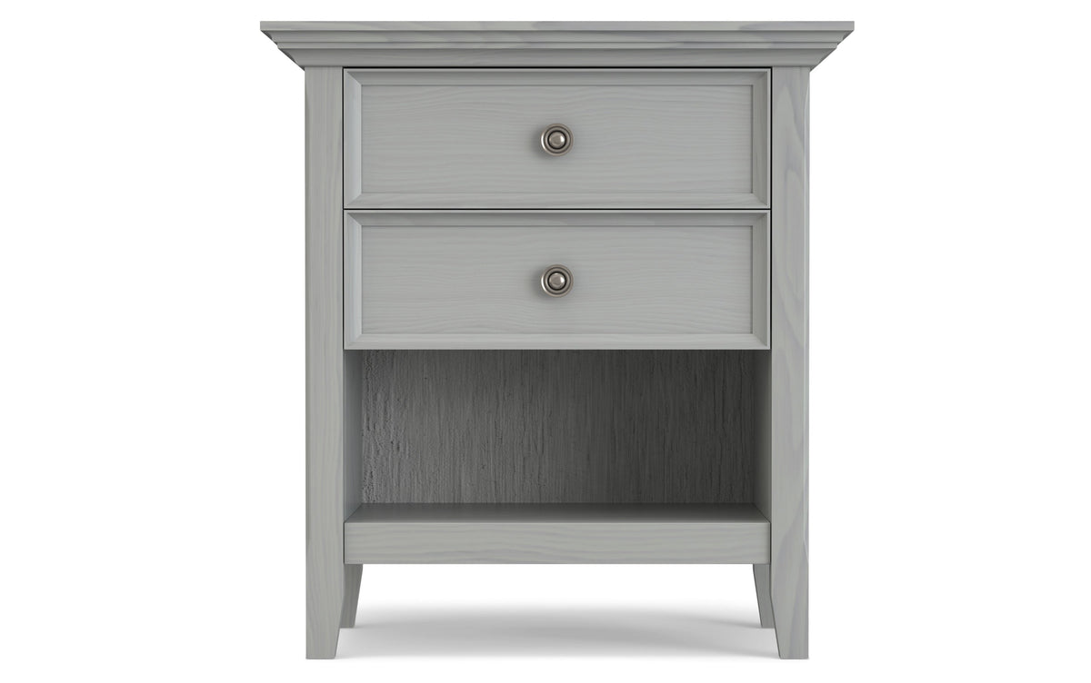 Fog Grey | Amherst 24 inch Bedside Table (Set of 2)