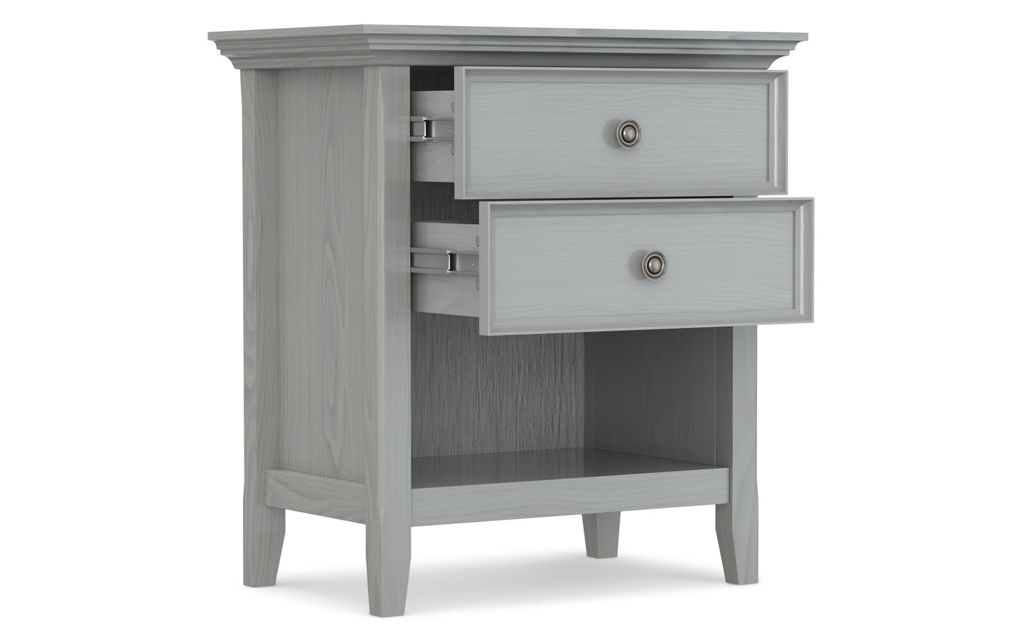 Fog Grey | Amherst 24 inch Bedside Table (Set of 2)