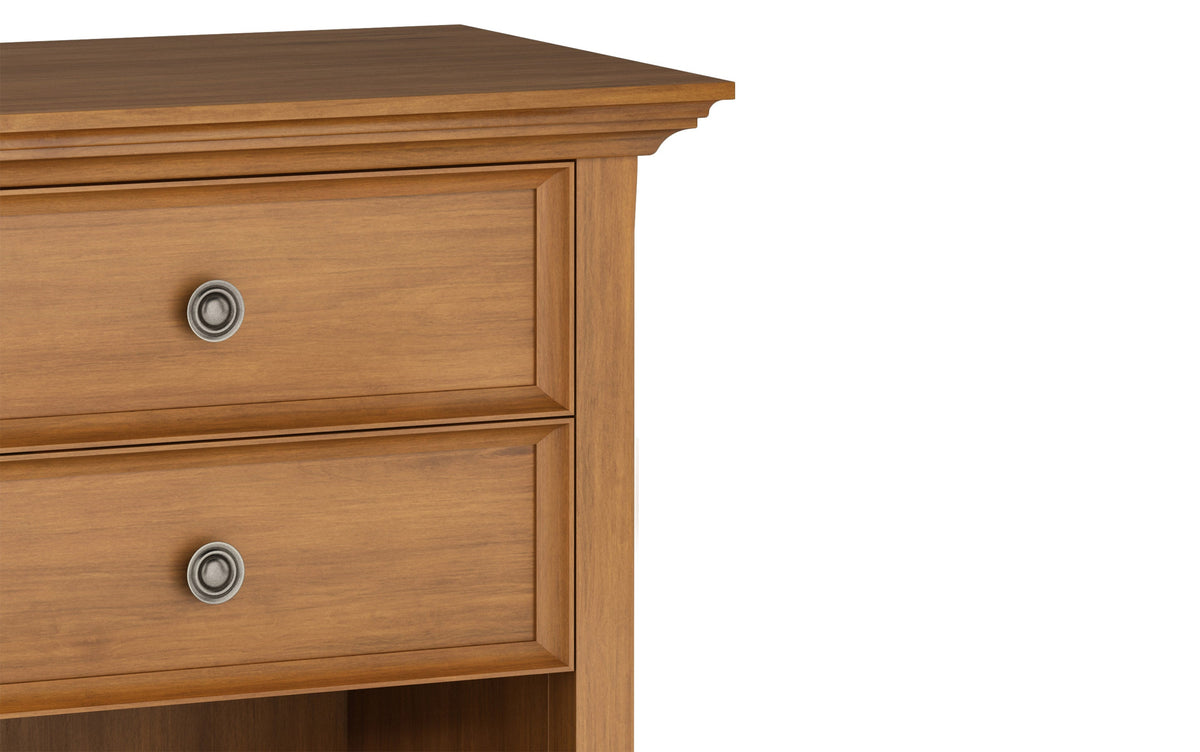 Light Golden Brown | Amherst 24 inch Bedside Table (Set of 2)