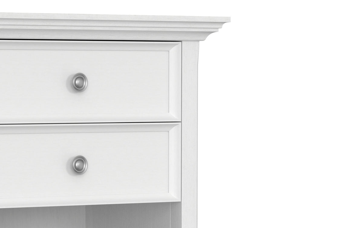 White | Amherst 24 inch Bedside Table (Set of 2)