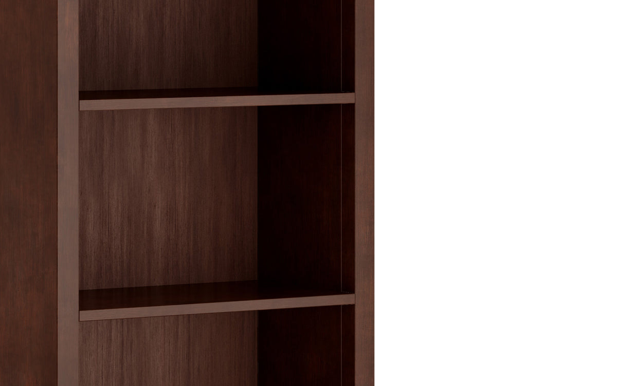 Artisan 72 inch Low TV Stand with 26 inch 5 Shelf Bookcases (Set of 3)