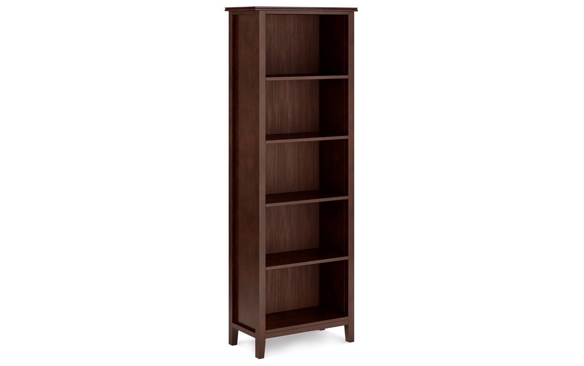 Artisan 72 inch Low TV Stand with 26 inch 5 Shelf Bookcases (Set of 3)
