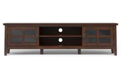 Artisan 72 inch Low TV Stand with 26 inch 5 Shelf Bookcases (Set of 3)