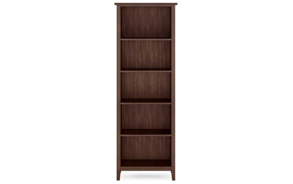 Artisan 72 inch Low TV Stand with 26 inch 5 Shelf Bookcases (Set of 3)
