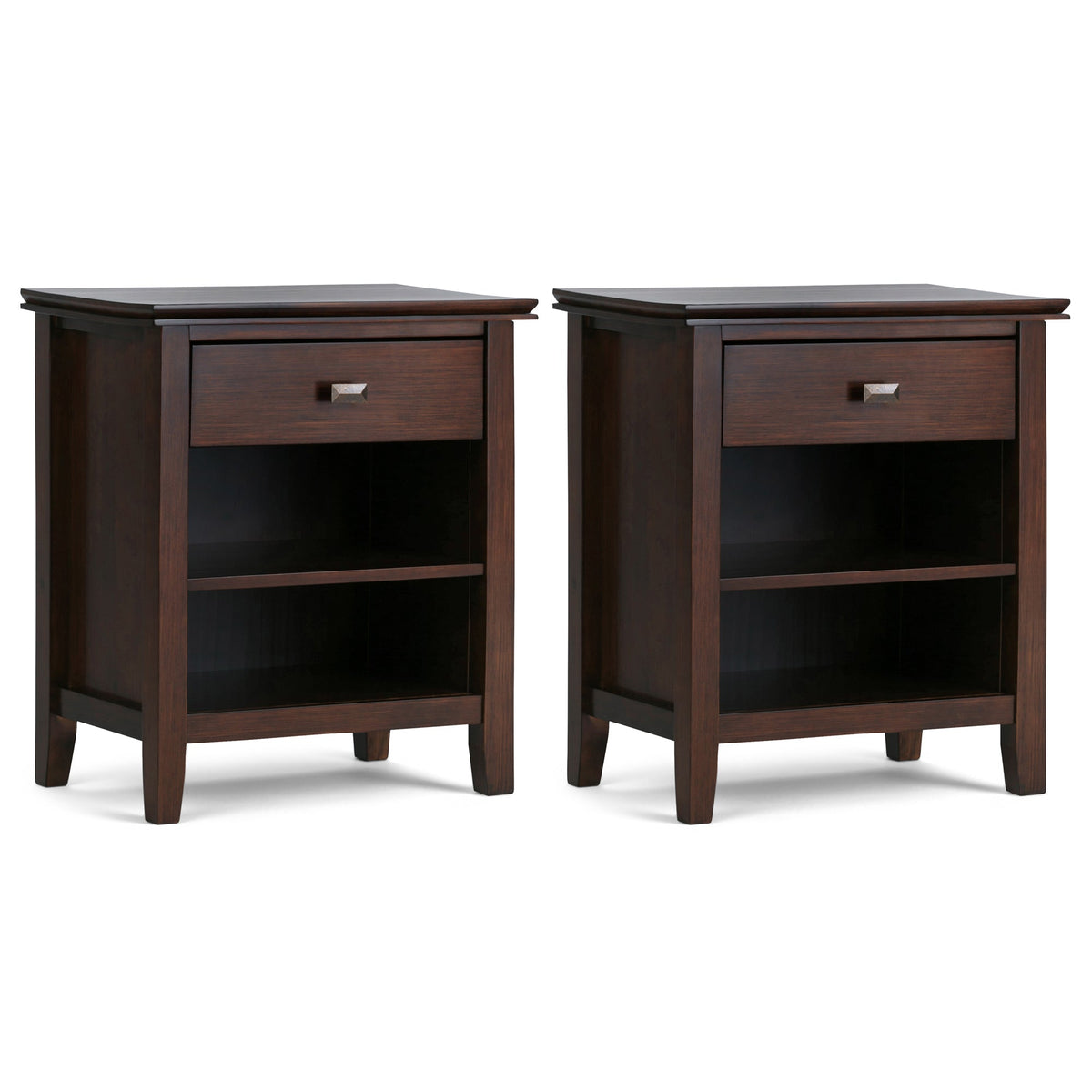 Russet Brown | Artisan 24 inch Night Stand (Set of 2)
