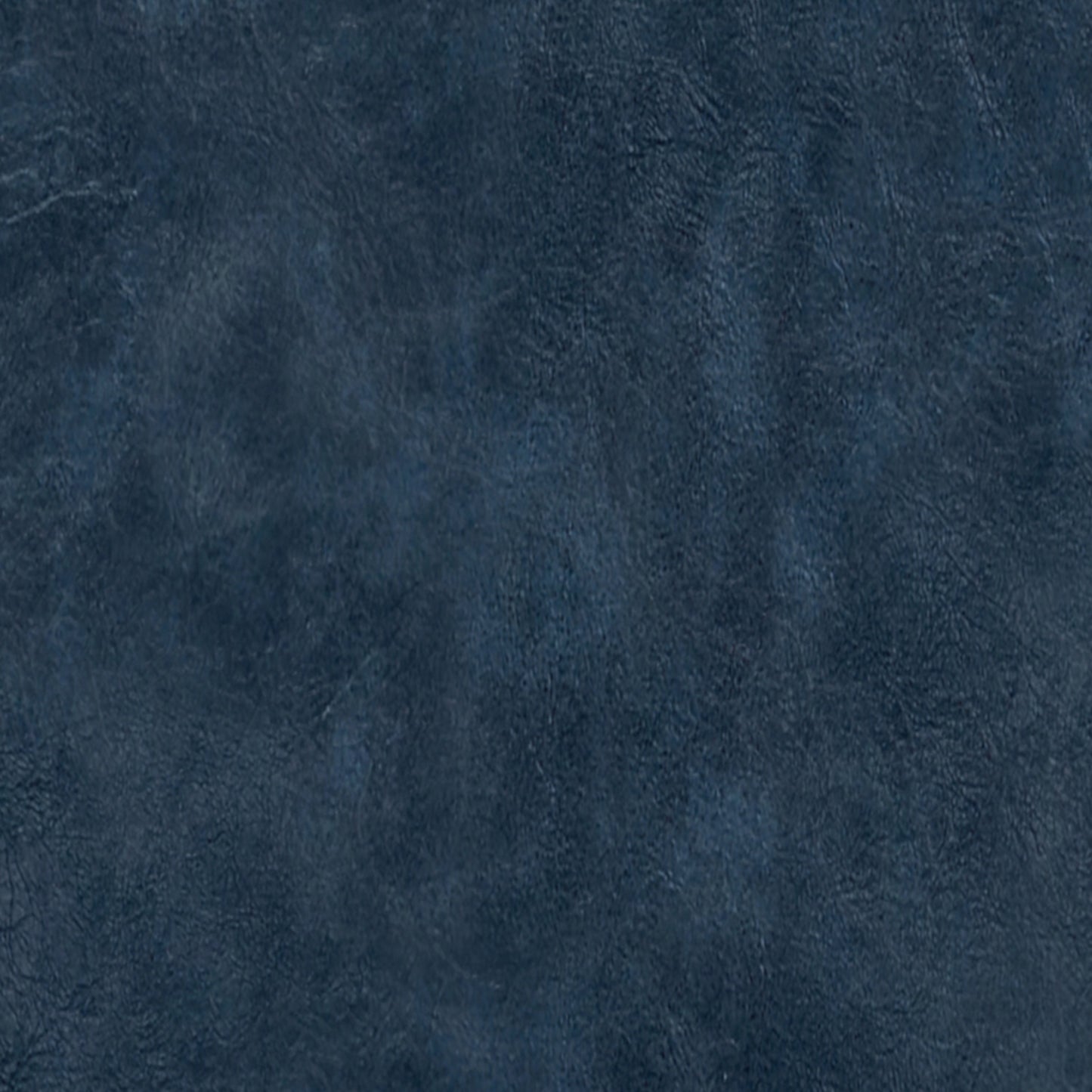 Denim Blue Vegan Leather | Avalon Linen Look Storage Ottoman with Three Trays