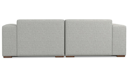 Pale Grey Performance Fabric | Rex 2 Seater Sofa in Performance Fabric